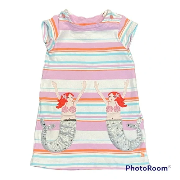 Joules | Dresses | Joules Mermaid Appliqu Knit Dress | Poshmark